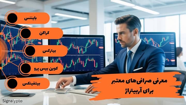 معرفی صرافی‌های معتبر برای آربیتراژ